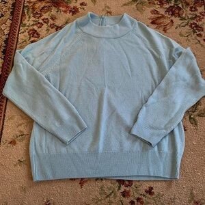 TOG Shop light blue turtleneck jumper